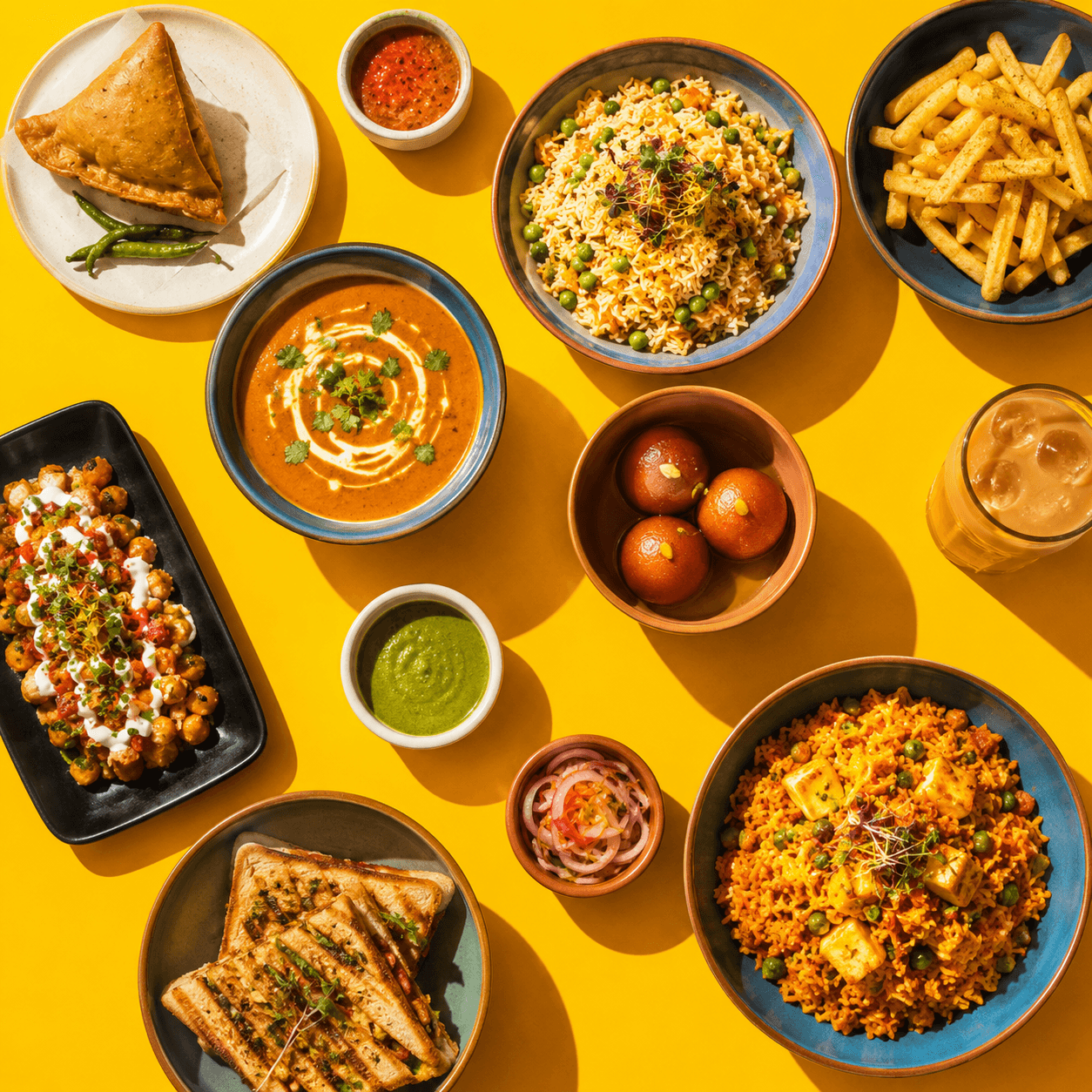Aarambh food campaign spread