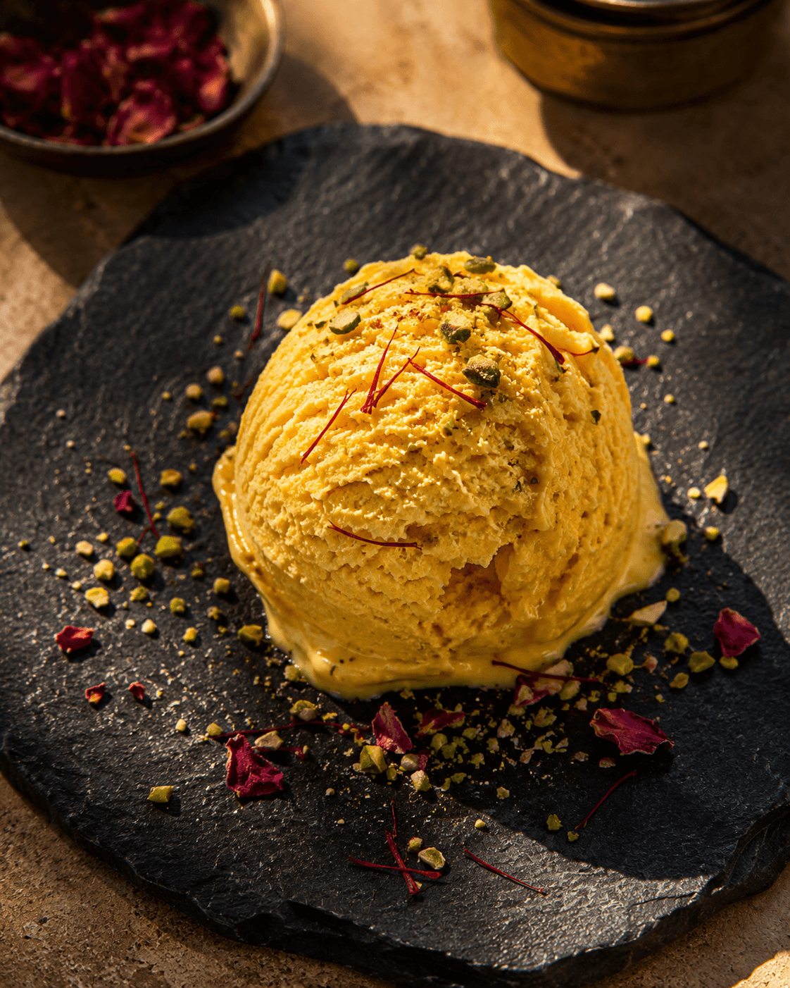 Handheld frozen dessert portrait