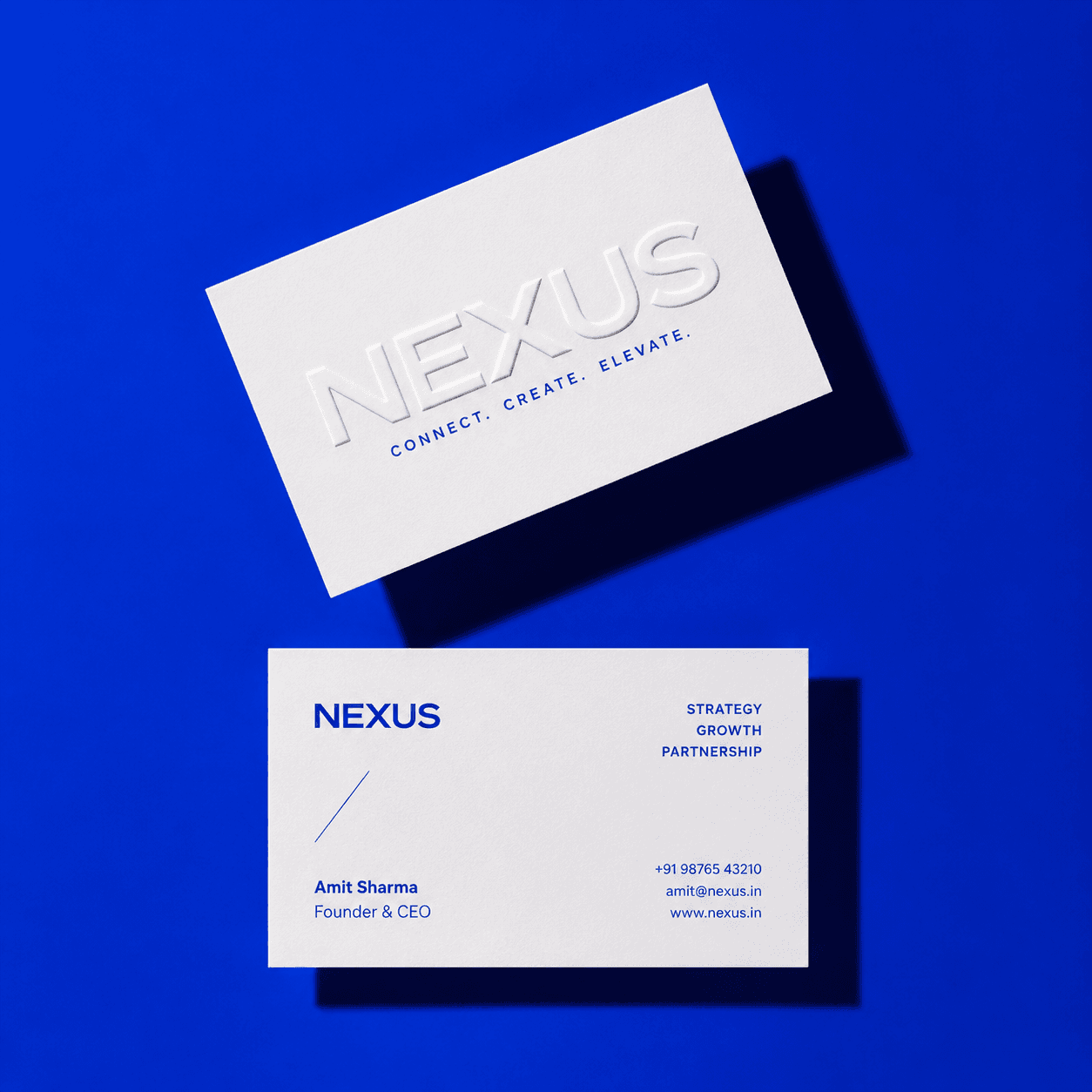 Nexus corporate identity system square layout