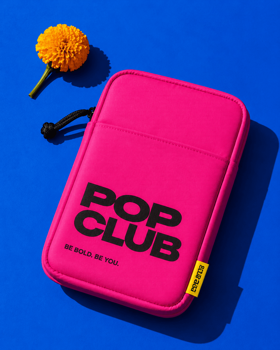 Pop Club bottle portrait campaign image