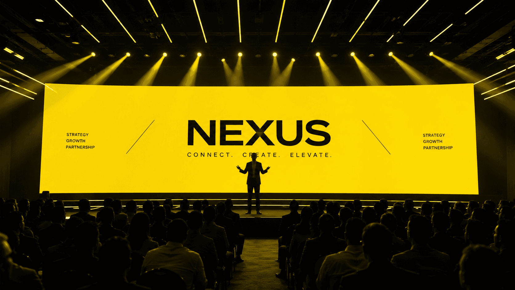 Nexus strategy desk stationery composition